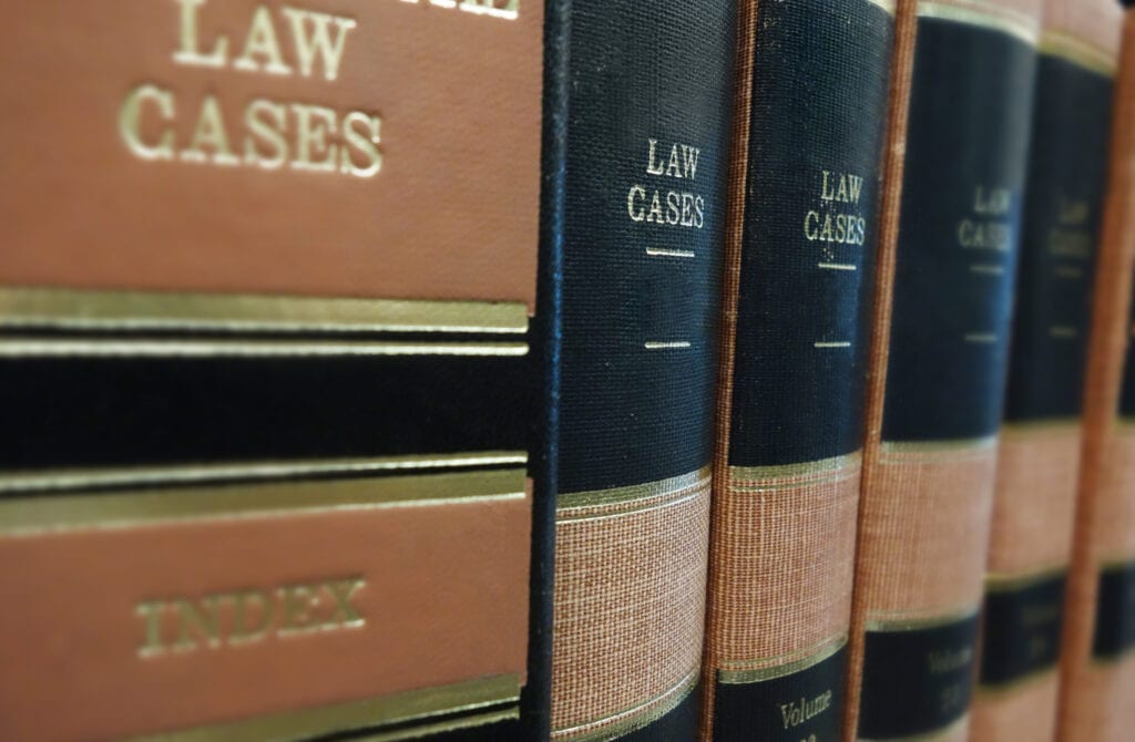 Books of Law Cases